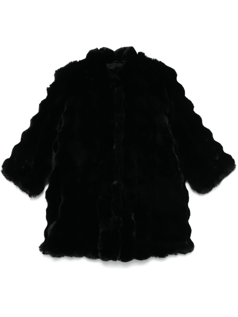 faux-fur coat