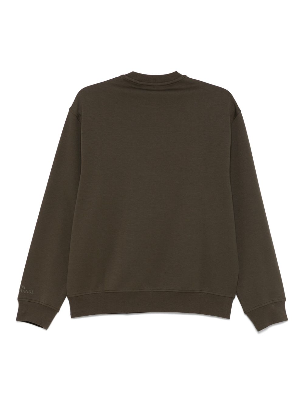 Armani Exchange Sweater met geborduurd logo - Groen