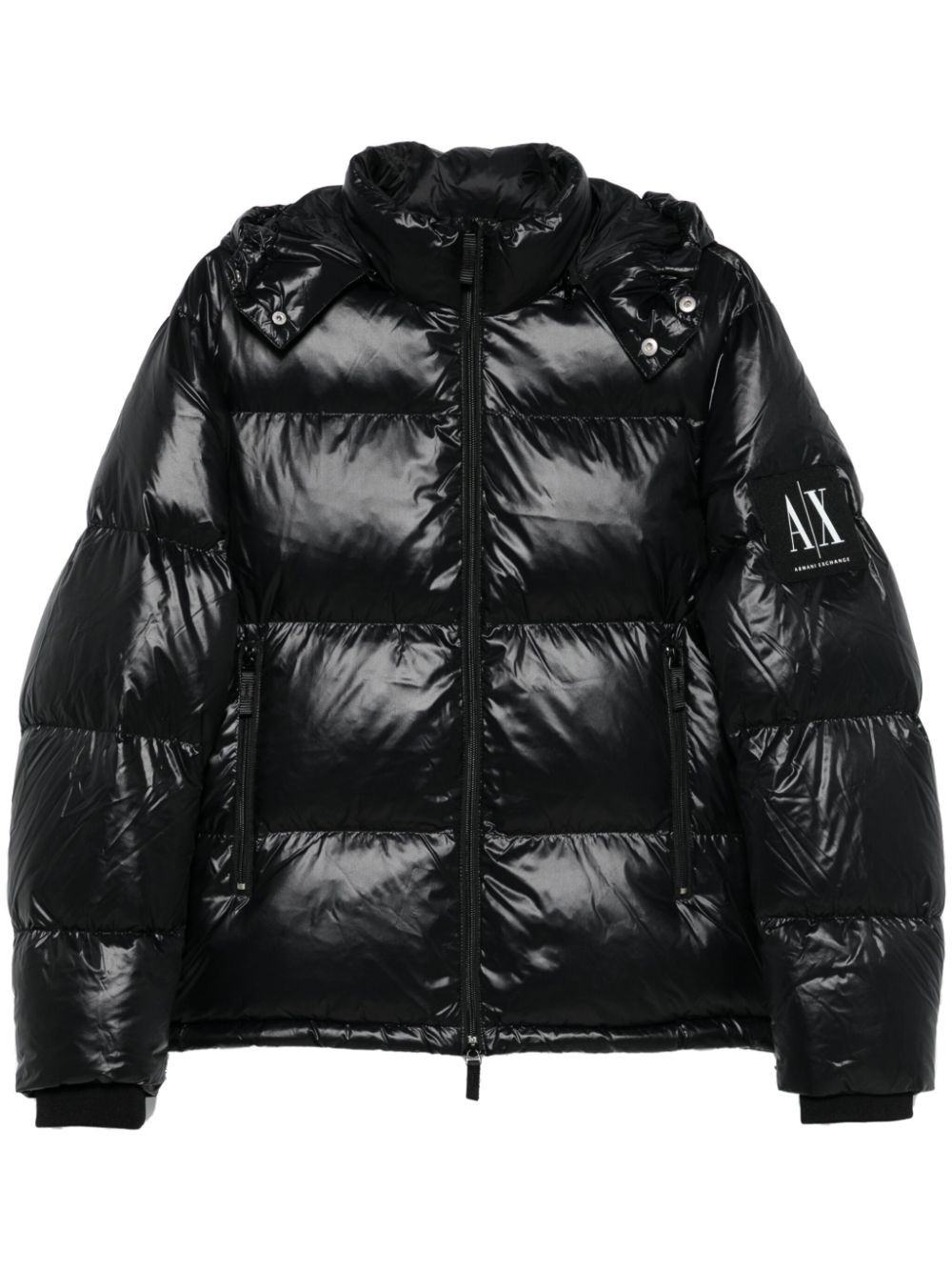 Armani puffer coat on sale