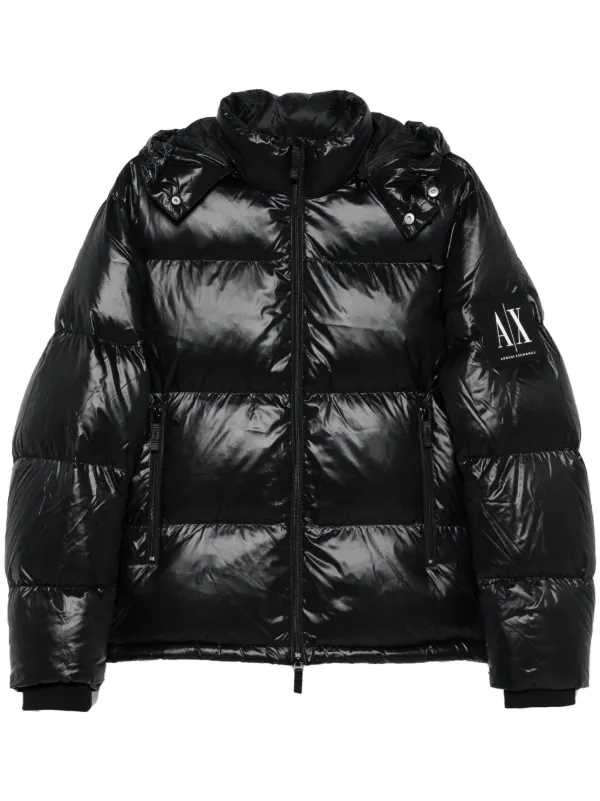 Armani exchange hooded jacket on sale