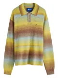 Awake NY polo-collar sweater - Yellow