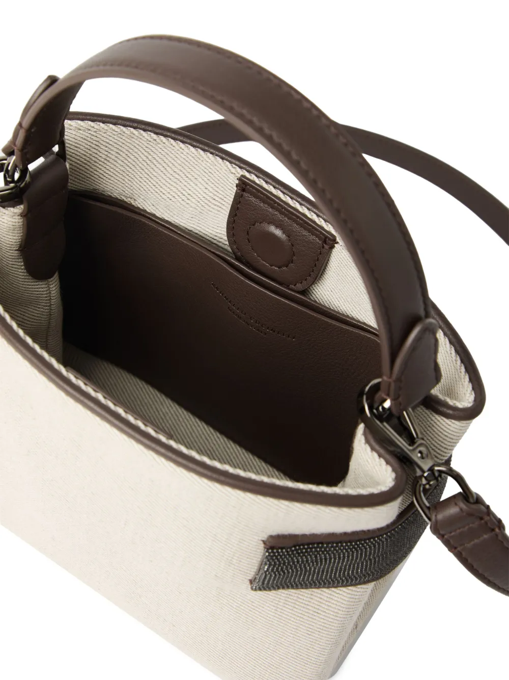 Brunello Cucinelli Monili crossbodytas Beige