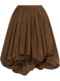 Philosophy Di Lorenzo Serafini puff midi skirt - Brown
