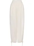 Philosophy Di Lorenzo Serafini silk tapered trousers - White