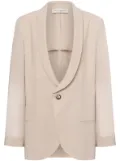 Philosophy Di Lorenzo Serafini shawl-lapels blazer - Neutrals