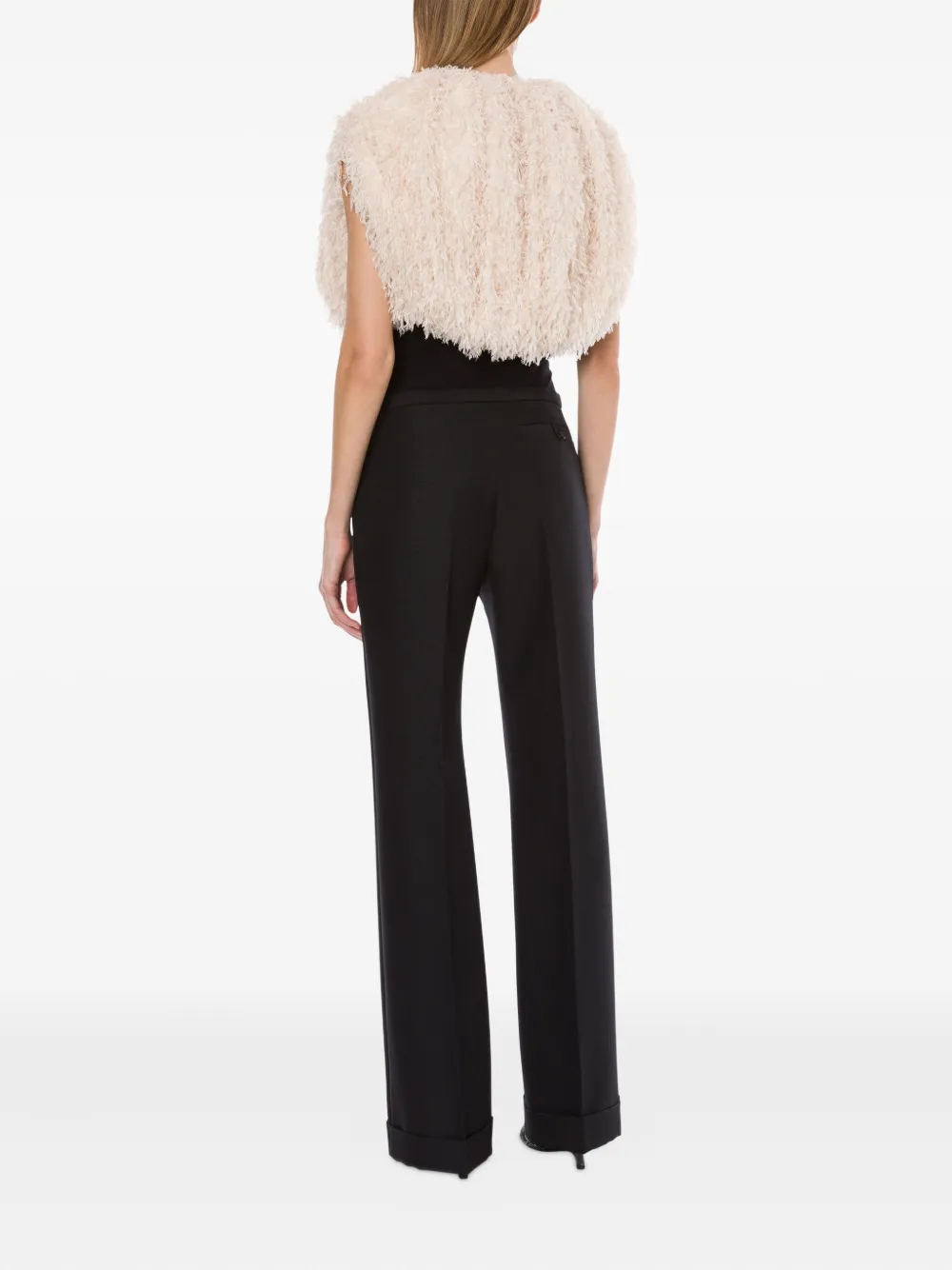Philosophy Di Lorenzo Serafini fringed jacket Roze
