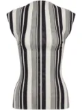 Philosophy Di Lorenzo Serafini striped top - White