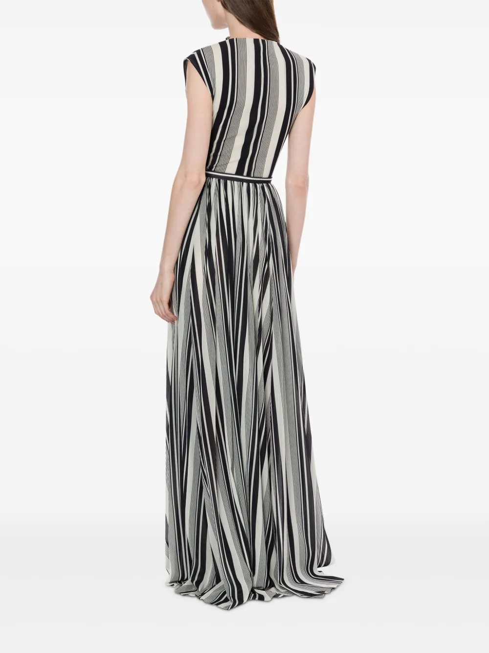 Shop Philosophy Di Lorenzo Serafini Striped Top In White