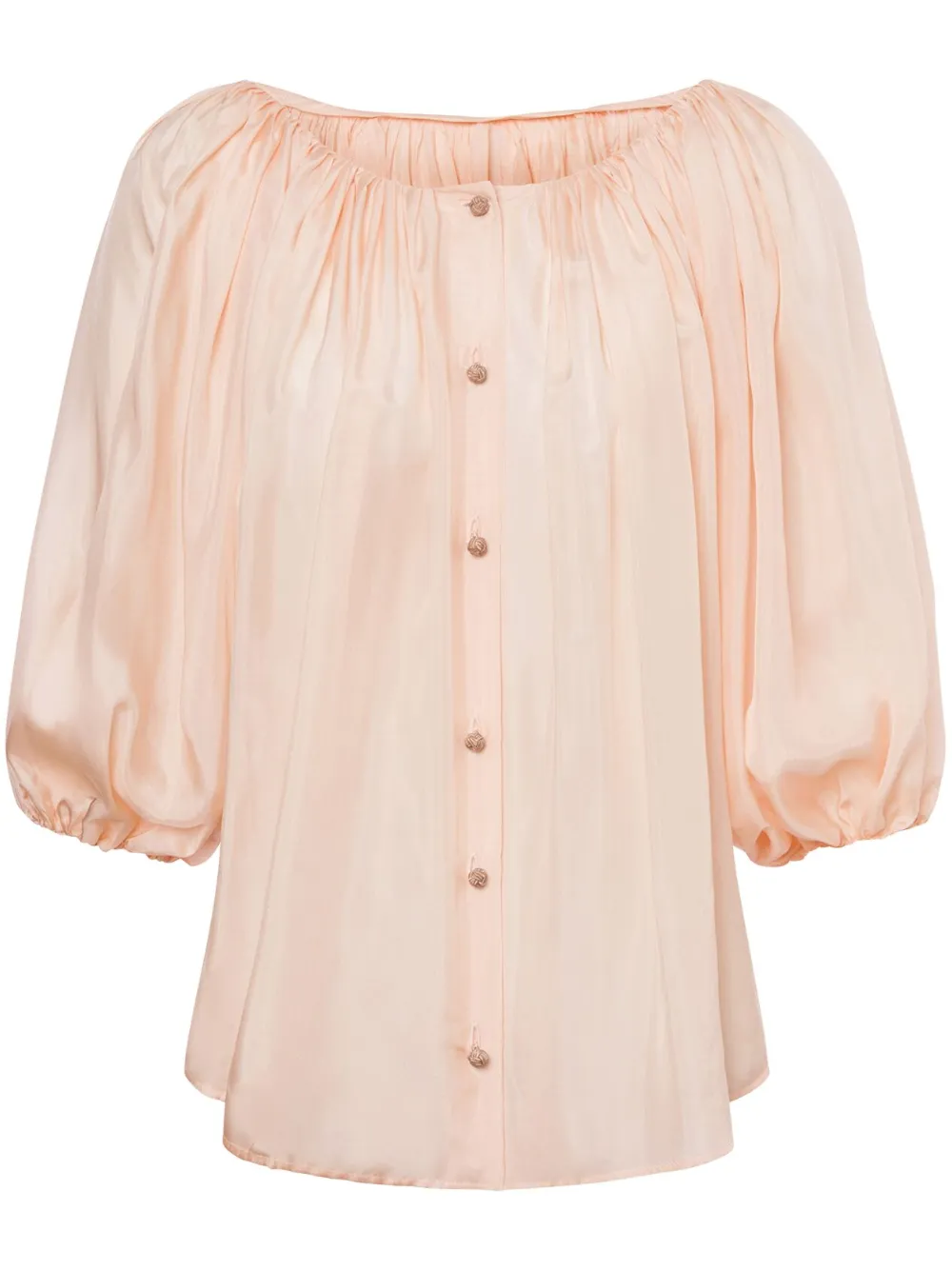 Philosophy Di Lorenzo Serafini Zijden blouse Roze