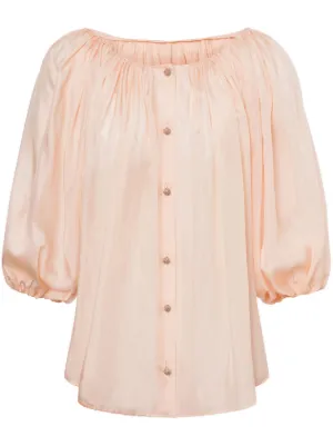 売れ筋商品|||フィロソフィーデロレンゾセラフィーニ シャツ レディース トップス Blouse - light pink Philosophy Di Lorenzo Serafini Tops for Women - Shop on FARFETCH