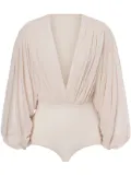 Philosophy Di Lorenzo Serafini draped-sleeve top - Pink
