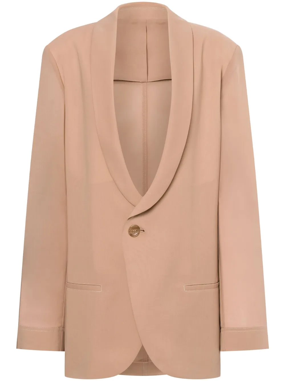 Philosophy Di Lorenzo Serafini Blazer met enkele rij knopen Beige