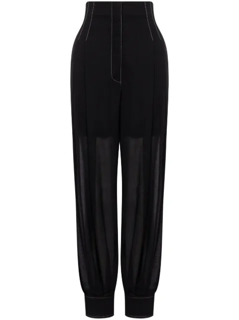 Philosophy Di Lorenzo Serafini pantalones tapered con diseño traslúcido