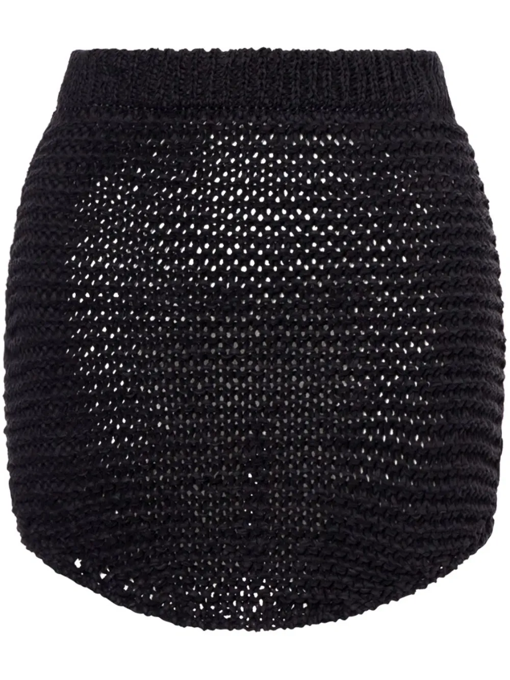 Philosophy Di Lorenzo Serafini knitted mini skirt – Black