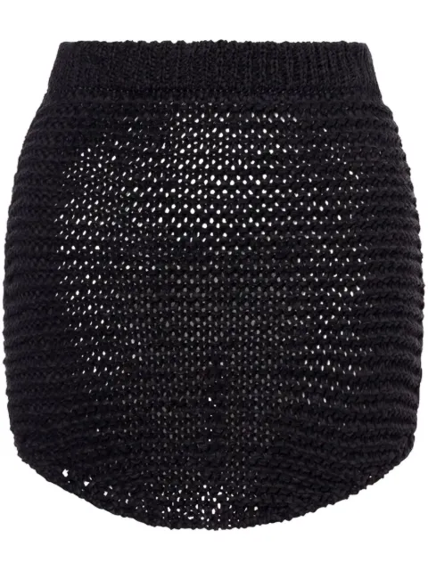 Philosophy Di Lorenzo Serafini knitted mini skirt