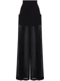 Philosophy Di Lorenzo Serafini semi-sheer trousers - Black