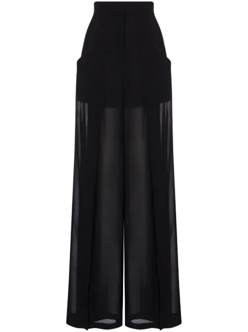 Pantalon évasé à effet de transparence - Philosophy Di Lorenzo Serafini - Modalova
