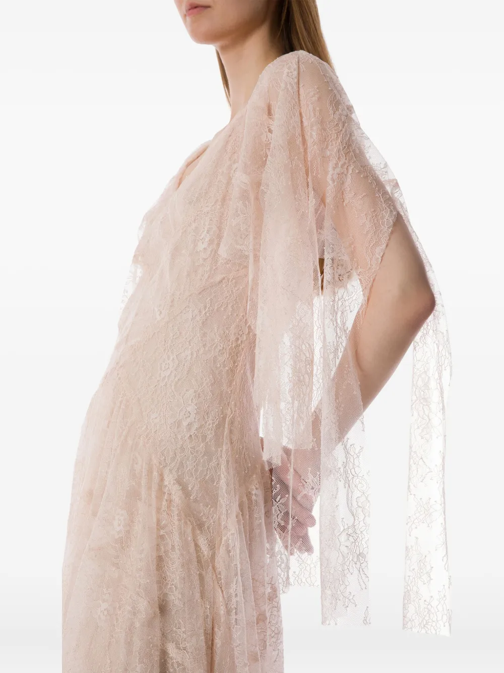 Philosophy Di Lorenzo Serafini Kanten jurk Roze