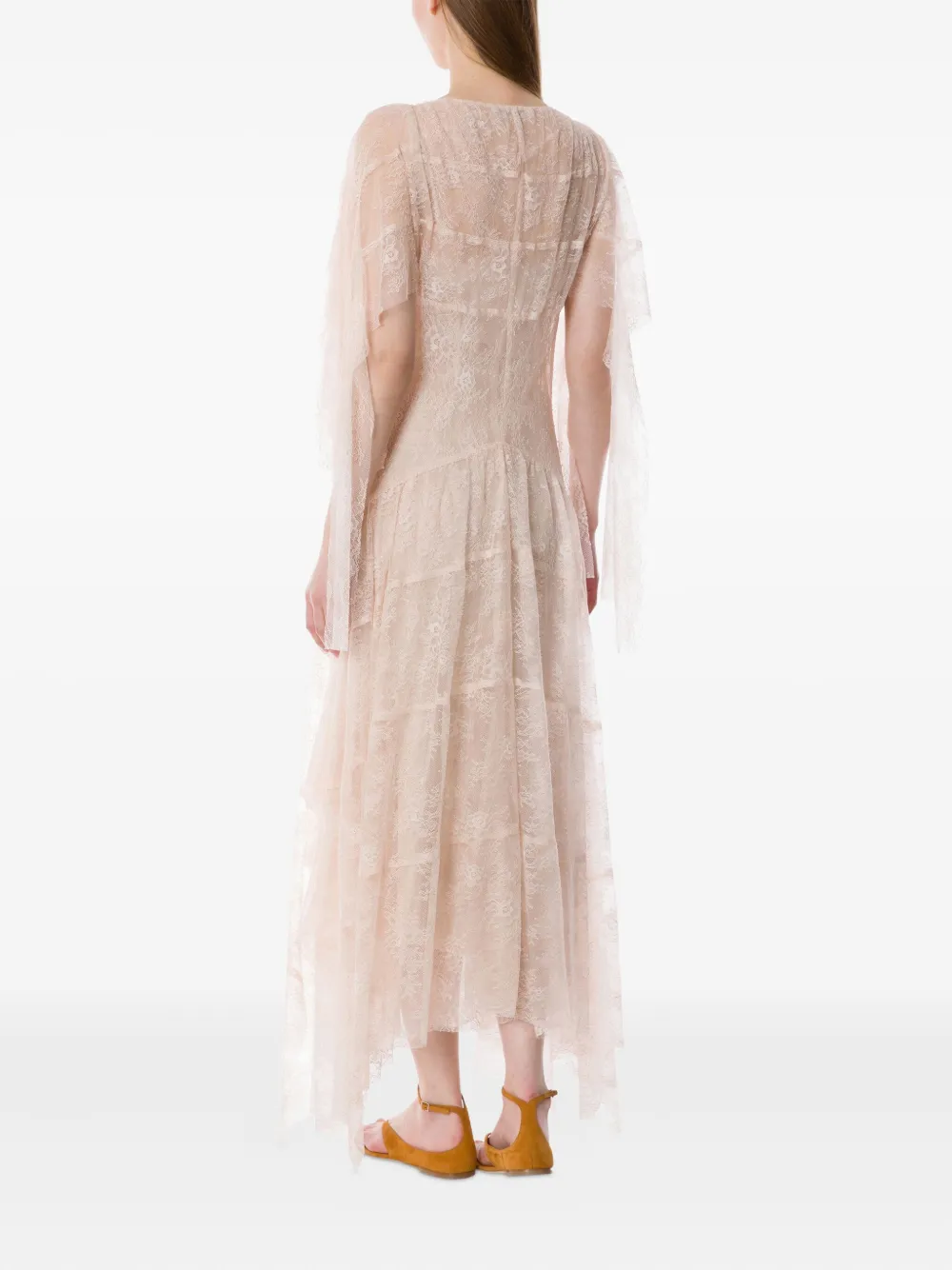 Philosophy Di Lorenzo Serafini Kanten jurk Roze