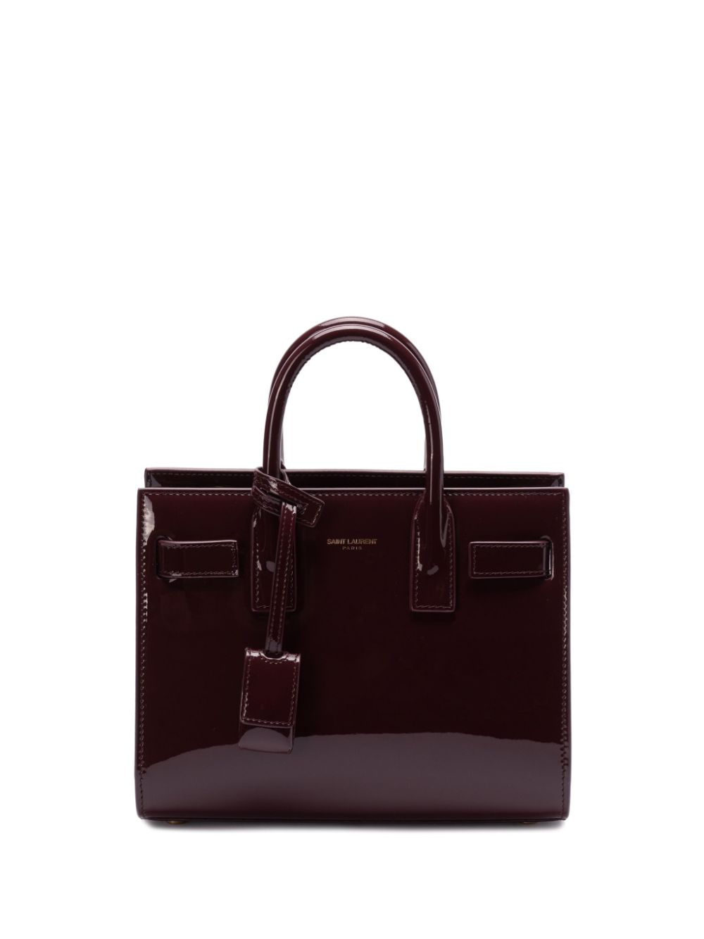 Shop Saint Laurent Sac De Jour Tote Bag In Red