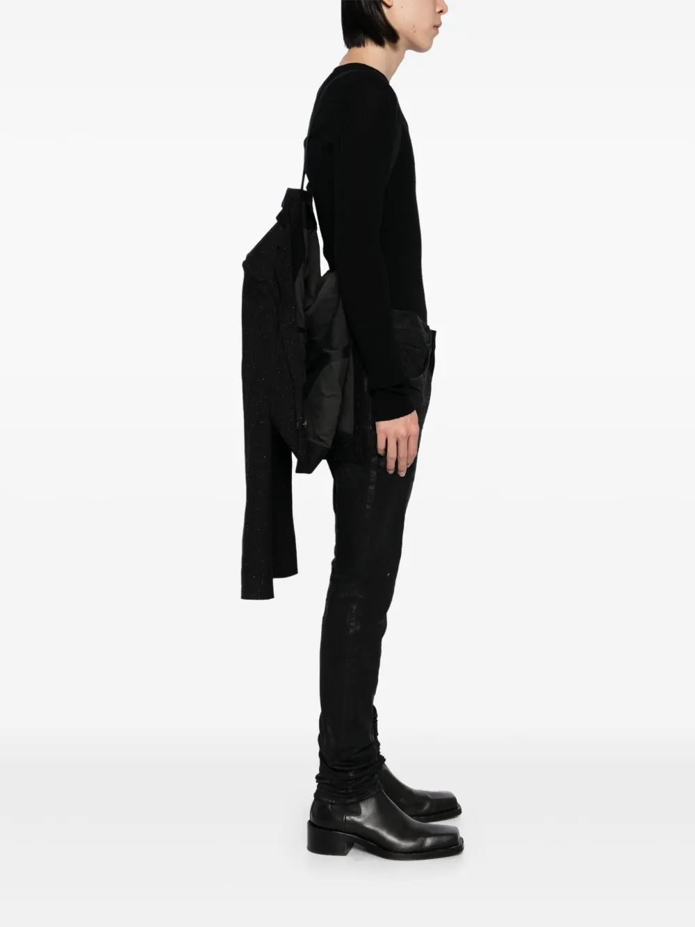 Boris Bidjan Saberi デニムスーツ | ブラック | FARFETCH JP Boris Bidjan Saberi デニムスーツ | ブラック | FARFETCH JP