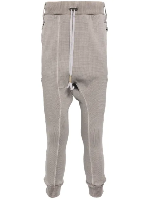 Boris Bidjan Saberi crop-crotch detail track pants