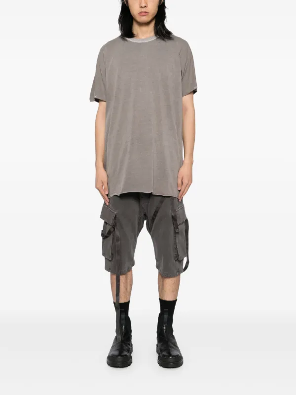Boris Bidjan Saberi ストーンウォッシュ カーゴショーツ | グレー