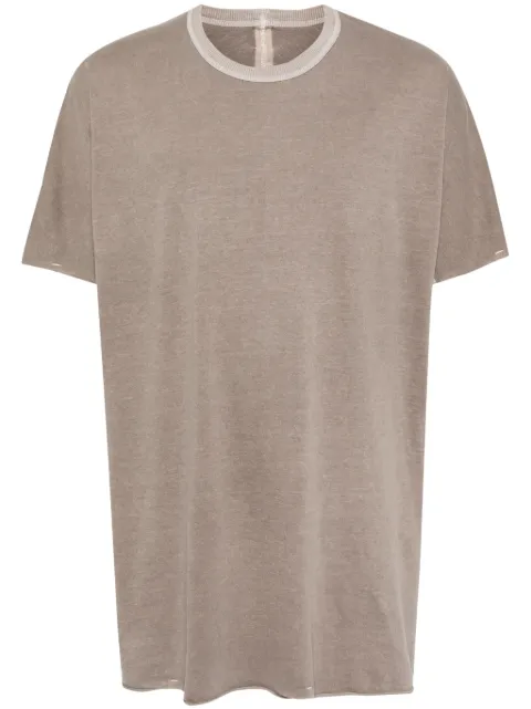 Boris Bidjan Saberi playera con rayas estampadas