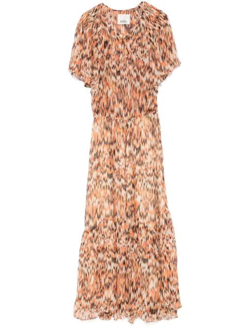 Robe Odelia à coupe mi-longue - ISABEL MARANT - Modalova