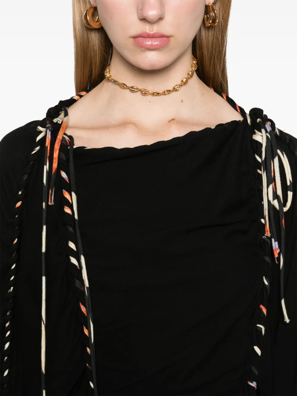 ISABEL MARANT Zina mini-jurk Zwart