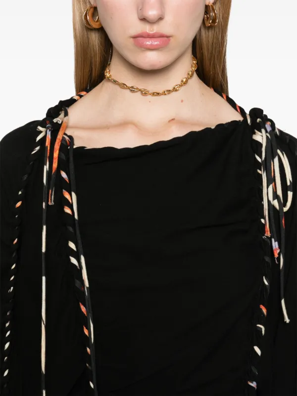 ISABEL MARANT Zina Mini Dress | Black | FARFETCH ID