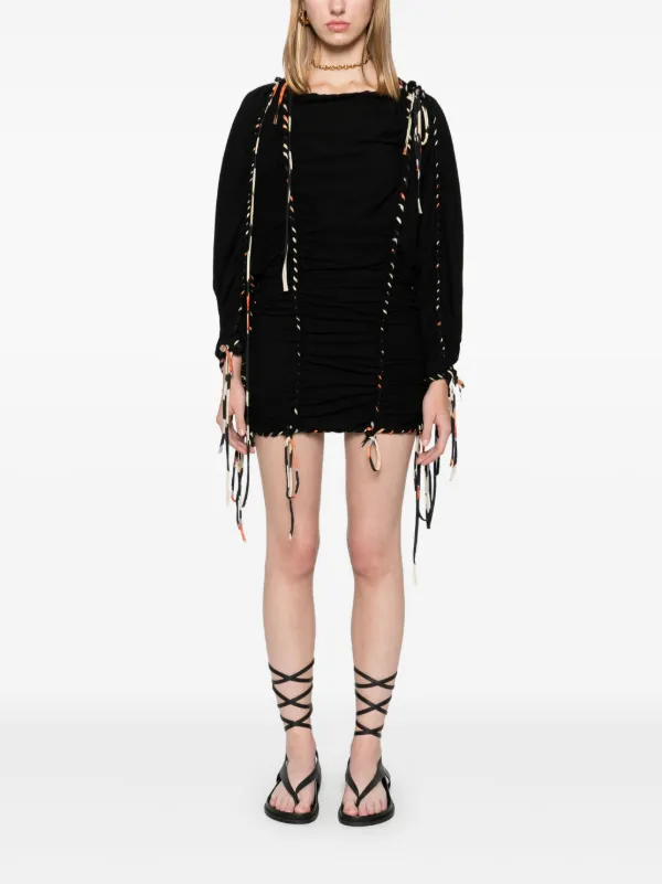 イザベルマラン Isabel Marant Hilde Mini Dress ISABEL MARANT Hilde ribbed wool mini dress | NET-A-PORTER