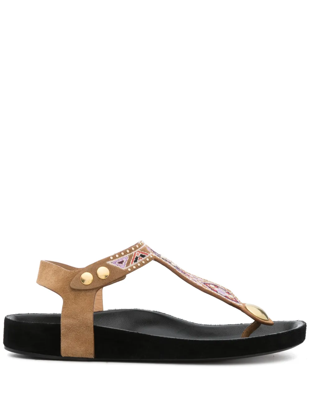 ISABEL MARANT Enore sandalen Zwart