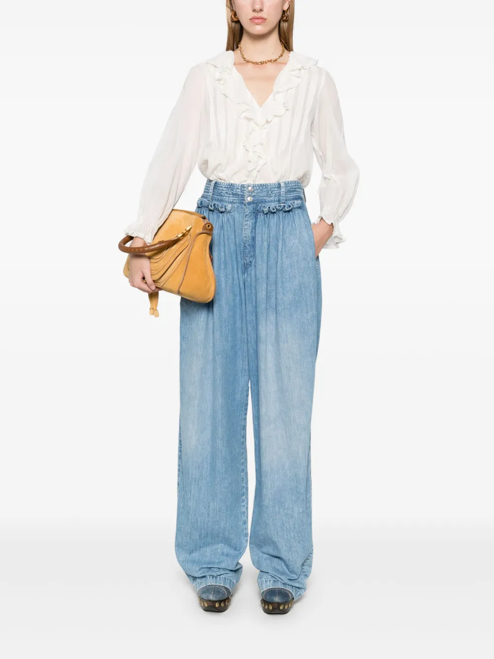 ISABEL MARANT Inaya jeans - Blauw