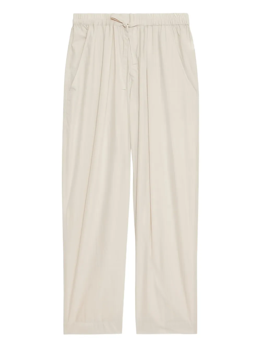 Isabel Marant Drawstring-waist Pocket Pants In Neutral