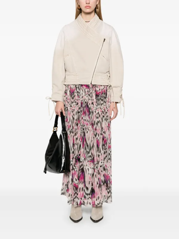 【送料&関税込】Isabel Marant Printed Silk Rolande Skirt Isabel Marant Printed Silk Rolande Skirt | italist