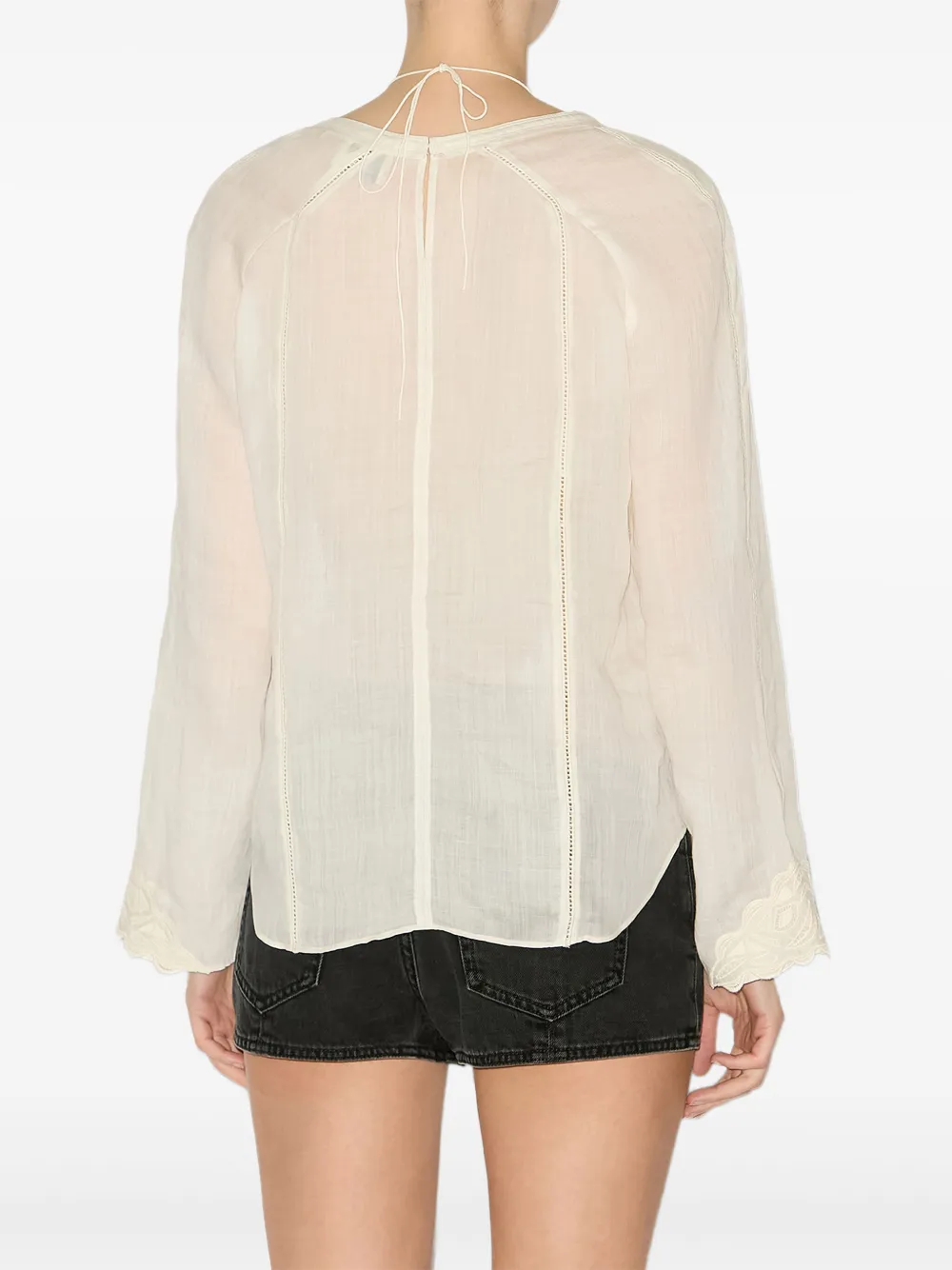 ISABEL MARANT Luna top Beige