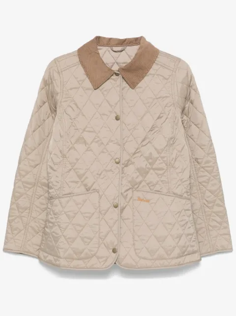 Barbour quilted collared jacket