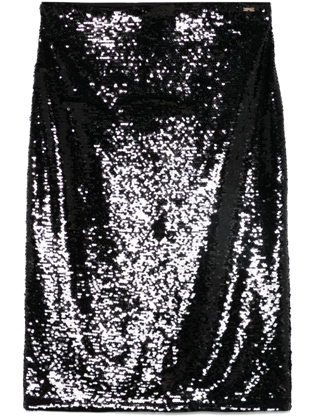 sequinned midi skirt