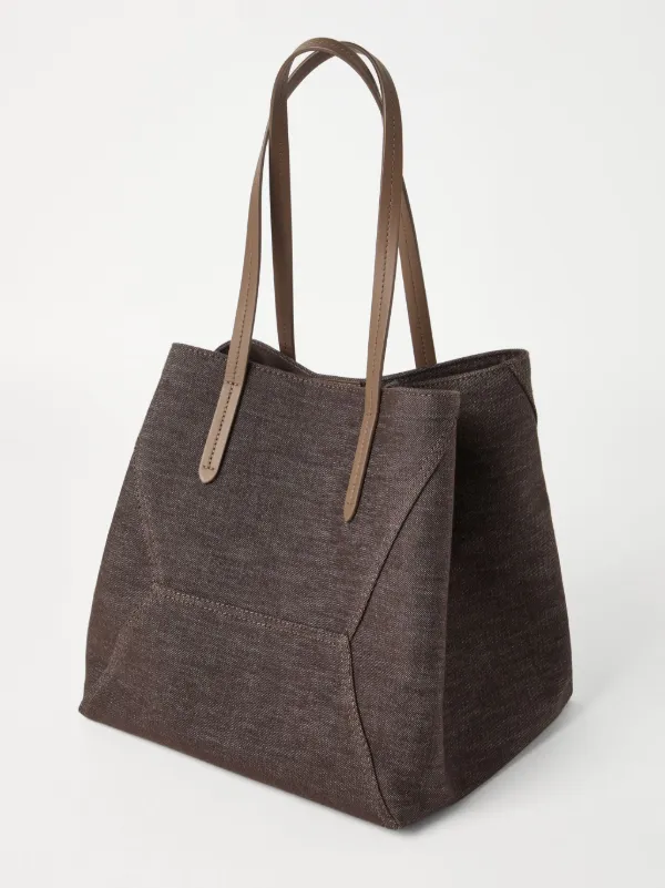 Brunello Cucinelli BC Duo ショルダーバッグ | ブラウン
