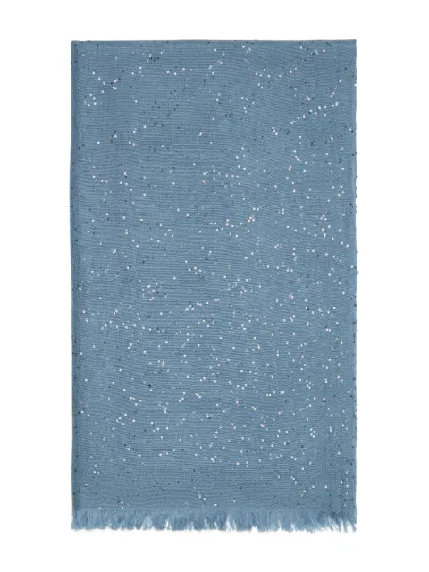 Brunello Cucinelli sequinned scarf MSCDVSW03C2886 - 0