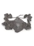 Brunello Cucinelli sculptured choker necklace - Silver