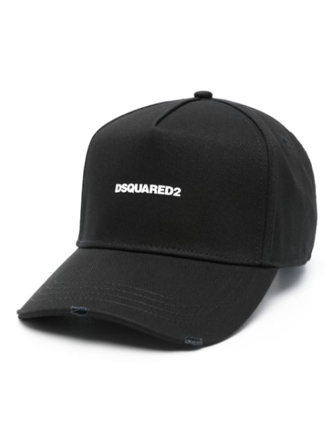 DSQUARED2 rubberised-logo baseball cap Women