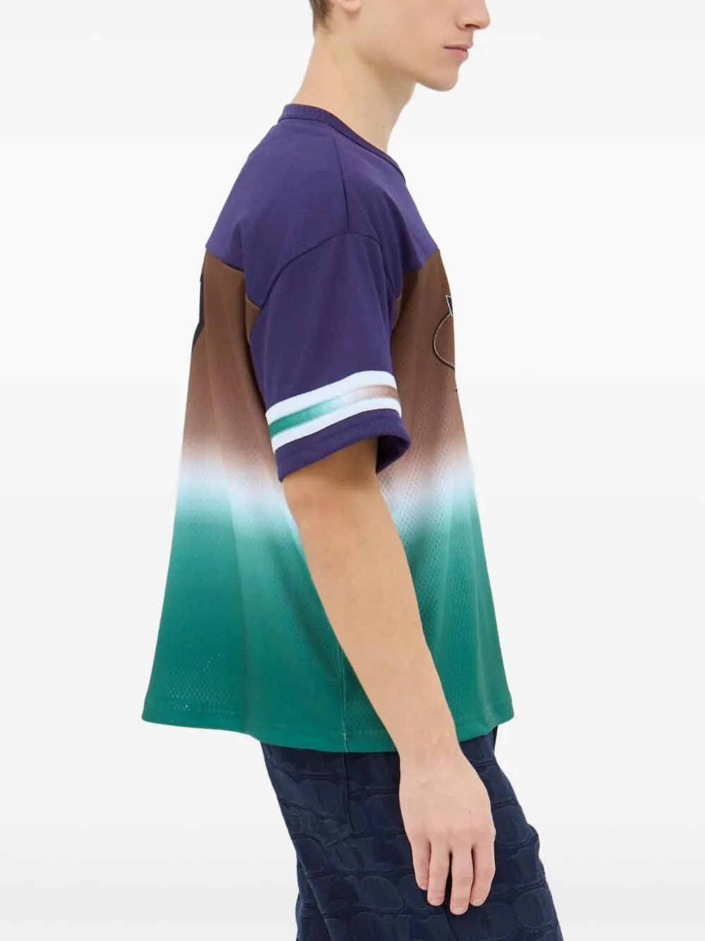 Awake Ny Mesh Football Jersey In Blue