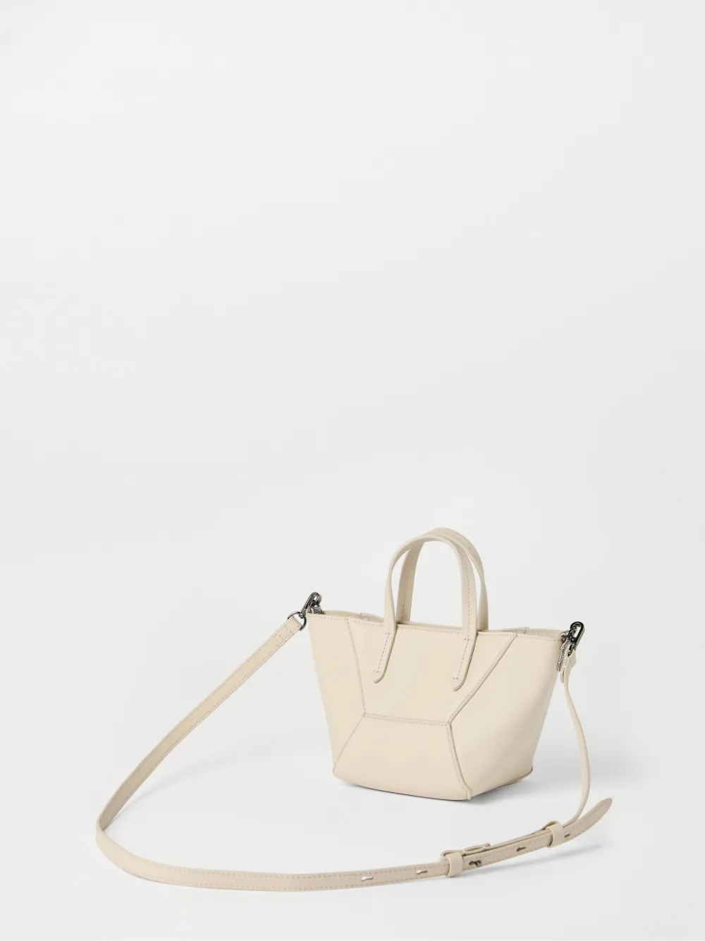 BRUNELLO CUCINELLI MINI BC DUO LEATHER TOTE BAG 