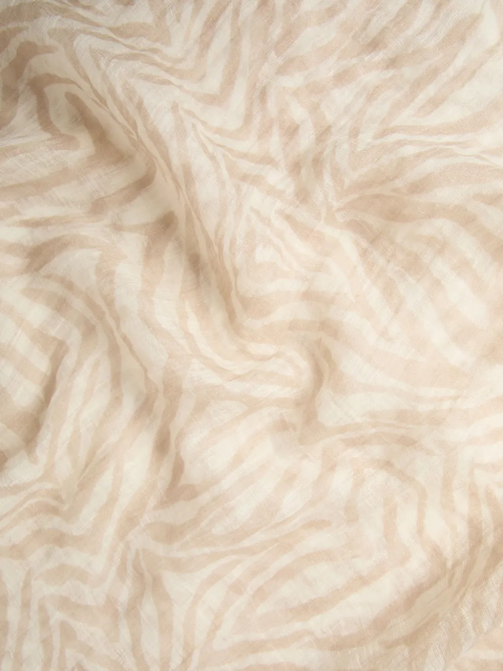 Brunello Cucinelli Sjaal met abstract patroon Beige