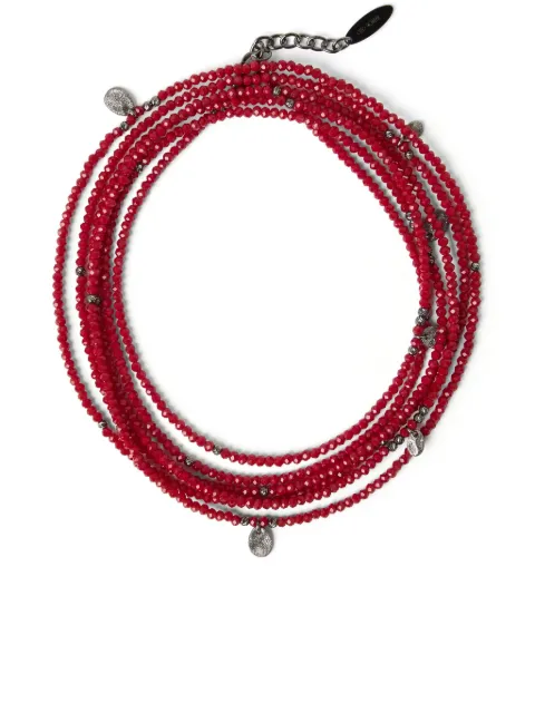 Brunello Cucinelli pulsera con detalle de cuentas