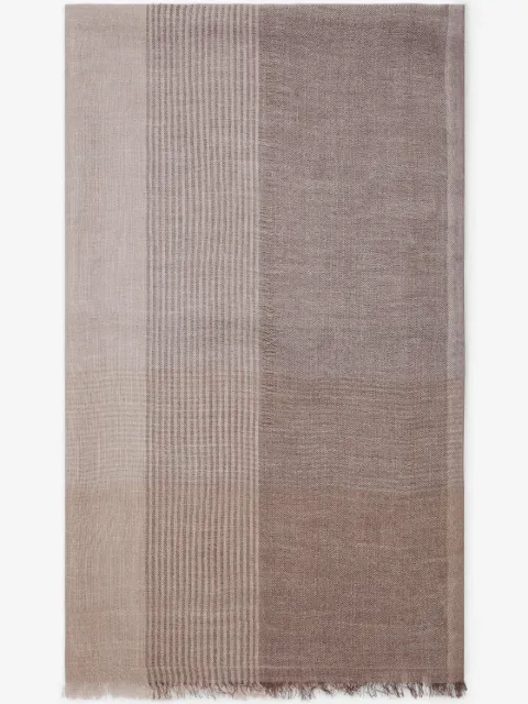 Brunello Cucinelli striped scarf