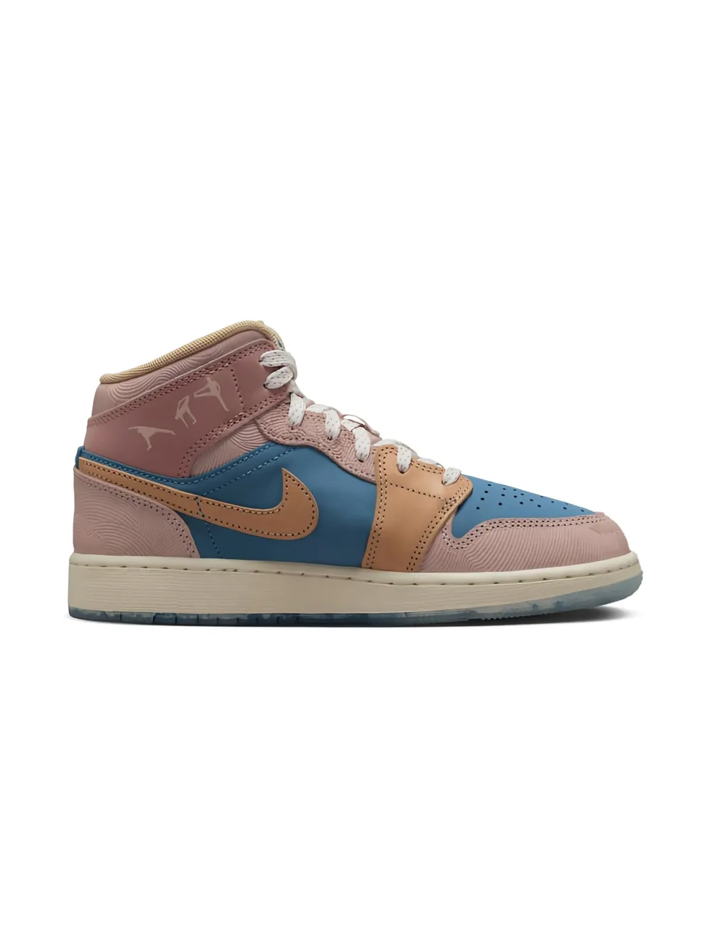 Jordan Kids Jordan 1 Mid SE "Zen" sneakers Pink