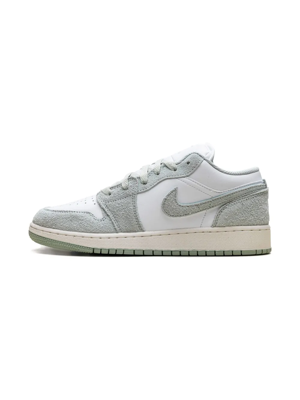 Jordan Kids Jordan 1 Low "White Seafoam" sneakers